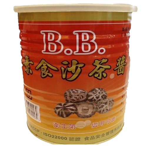 BB素食沙茶醬_2.8kg